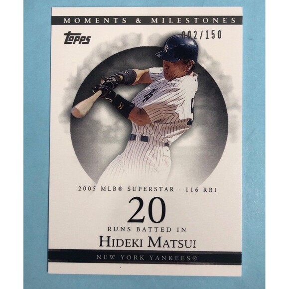Topps Other - 2007 Topps Moments & Milestones NY Yankees Hideki Matsui Card #97 ,ser #002/150